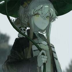 This is a pixiv picture whose title is 雨.