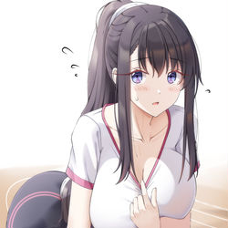 This is a pixiv picture whose title is 二条院羽月.