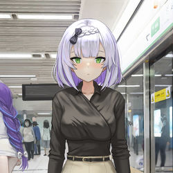 This is a pixiv picture whose title is ノエル.