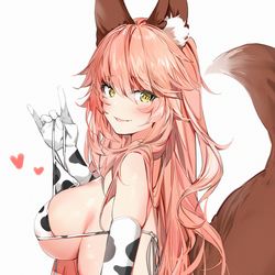 This is a pixiv picture whose title is 玉藻の前.