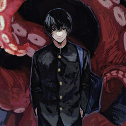 This is a pixiv picture whose title is 無題.