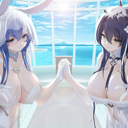 This is a pixiv picture whose title is 結婚しよう.