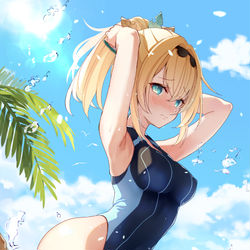 This is a pixiv picture whose title is holoX Summer 2.