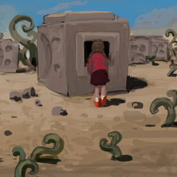 This is a pixiv picture whose title is ゆめにっき.
