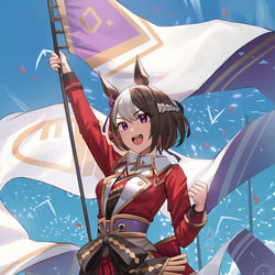 This is a pixiv picture whose title is スペシャルウィーク.