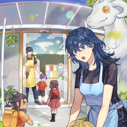 This is a pixiv picture whose title is 風花雪月3周年おめでとう.