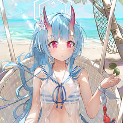 This is a pixiv picture whose title is 水着チセ.