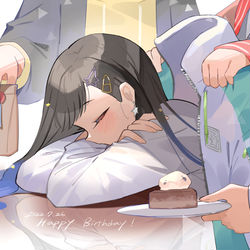 This is a pixiv picture whose title is 白石杏誕生祭2022.