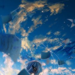 This is a pixiv picture whose title is 明日の音と味.