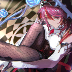 This is a pixiv picture whose title is 茨姫.