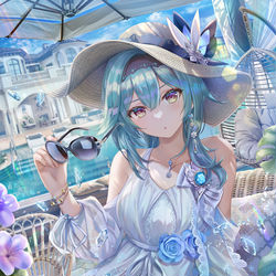 This is a pixiv picture whose title is リゾートエウルアさん.