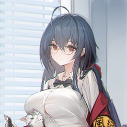 This is a pixiv picture whose title is 大  风纪委员.