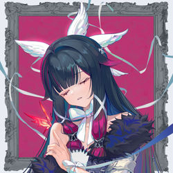 This is a pixiv picture whose title is 少女.