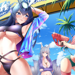 This is a pixiv picture whose title is Heart-Pounding Summer Festival!.