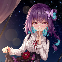 This is a pixiv picture whose title is 晓音姐的暗示.