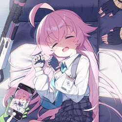 This is a pixiv picture whose title is 陽だまり.