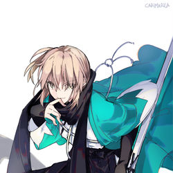 This is a pixiv picture whose title is 【FGO】沖田総司.