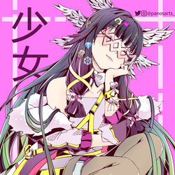 This is a pixiv picture whose title is Damselette~.