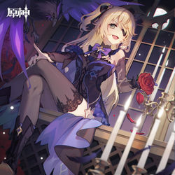 This is a pixiv picture whose title is フィッシュル生誕祭.