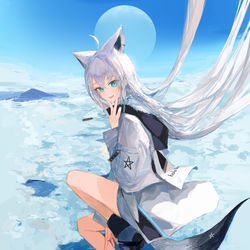 This is a pixiv picture whose title is 白上フブキ.