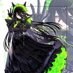 This is a pixiv picture whose title is 【メイド週間】マンハッタンカフェ.