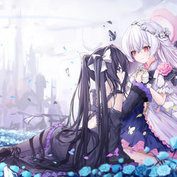 This is a pixiv picture whose title is after life.