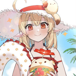 This is a pixiv picture whose title is 【ドドコサマー！】.