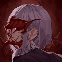 This is a pixiv picture whose title is Yuri Crimson.