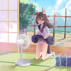 This is a pixiv picture whose title is 夏と言えば.
