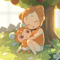 This is a pixiv picture whose title is リヴリーアイランド.