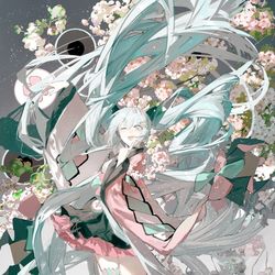 This is a pixiv picture whose title is 魔法未来2020.
