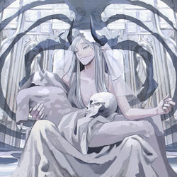 This is a pixiv picture whose title is ルシファー.