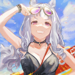 This is a pixiv picture whose title is 水着ゴルシ.