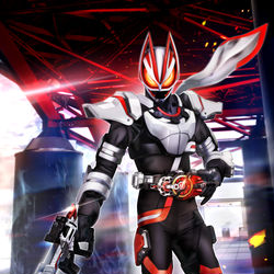This is a pixiv picture whose title is 仮面ライダーギーツ.