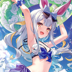 This is a pixiv picture whose title is 水着ひまり.