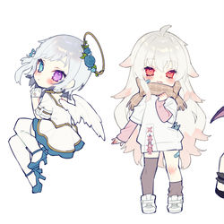 This is a pixiv picture whose title is ちいさき子たち👶.