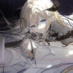 This is a pixiv picture whose title is 夜莺.