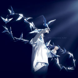 This is a pixiv picture whose title is 環.