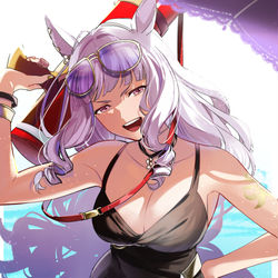 This is a pixiv picture whose title is 水着ゴルシ.