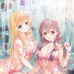 This is a pixiv picture whose title is TwinBox Summerlandへようこそ！.