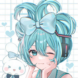 This is a pixiv picture whose title is シナミク.
