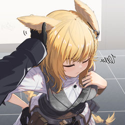 This is a pixiv picture whose title is ちょっと背が伸びた？.