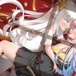 This is a pixiv picture whose title is 🤤🤤🤤贴贴.