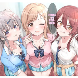 This is a pixiv picture whose title is 갸루 마노 키리코 텐카.