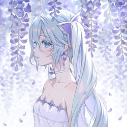 This is a pixiv picture whose title is 風散(ふぢ)ミク.