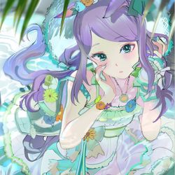 This is a pixiv picture whose title is 水着マックイーン.