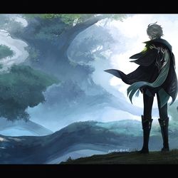 This is a pixiv picture whose title is 20.アルハイゼン.