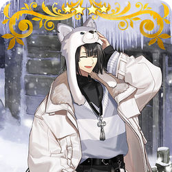 This is a pixiv picture whose title is 英霊夢装　太公望.