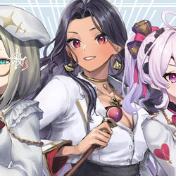 This is a pixiv picture whose title is ILUNA GIRLS.