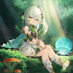 This is a pixiv picture whose title is ナヒーダちゃん.